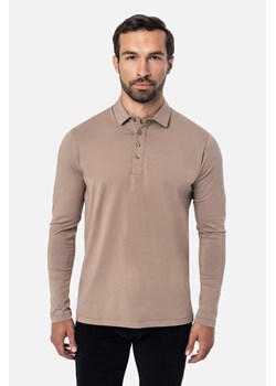KOSZULKA POLO DR MANOM BEŻ ze sklepu Recman w kategorii T-shirty męskie - zdjęcie 186530378