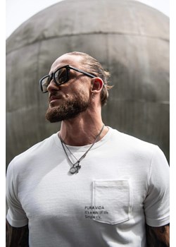 T SHIRT MT PURA VIDA ECRU ze sklepu Recman w kategorii T-shirty męskie - zdjęcie 186530418