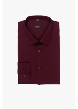 KOSZULA VERSONE 3219T DŁUGI RĘKAW CUSTOM FIT BORDO ze sklepu Recman w kategorii Koszule męskie - zdjęcie 186530556
