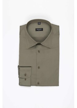 KOSZULA VERSONE 3225D DŁUGI RĘKAW SLIM FIT ZIELONA ze sklepu Recman w kategorii Koszule męskie - zdjęcie 186530817