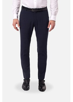 SPODNIE CLASSIC SPOLETO 316 GRANATOWE Z WEŁNĄ ze sklepu Recman w kategorii Spodnie męskie - zdjęcie 186531087