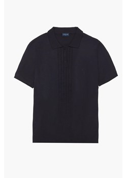 KOSZULKA POLO TENNIS CLUB 011 GRANATOWA Z WISKOZY ze sklepu Recman w kategorii T-shirty męskie - zdjęcie 186531446