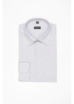 KOSZULA VERSONE 3255D DŁUGI RĘKAW SLIM FIT SZARA Z BAWEŁNY ze sklepu Recman w kategorii Koszule męskie - zdjęcie 186531515