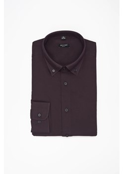 KOSZULA FORMENTO 3258D DŁUGI RĘKAW SLIM FIT FIOLETOWA Z WISKOZĄ ze sklepu Recman w kategorii Koszule męskie - zdjęcie 186531766