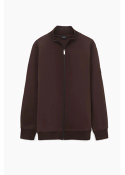 BLUZA DUATO ROZPINANY BRĄZOWA Z BAWEŁNY ze sklepu Recman w kategorii Bluzy męskie - zdjęcie 186531909