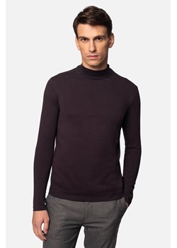 BLUZA ALDEA GOLF FIOLETOWA Z BAWEŁNY ze sklepu Recman w kategorii Bluzy męskie - zdjęcie 186532256