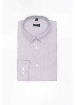 KOSZULA CORSINI 3284D DŁUGI RĘKAW SLIM FIT SZARA Z BAWEŁNY ze sklepu Recman w kategorii Koszule męskie - zdjęcie 186532325