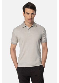 KOSZULKA POLO BLANES SZARA Z BAWEŁNY ze sklepu Recman w kategorii T-shirty męskie - zdjęcie 186532506