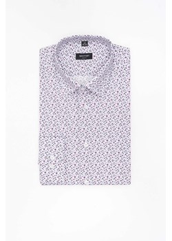 KOSZULA COLINE 3298T DŁUGI RĘKAW SLIM FIT FIOLETOWA Z BAWEŁNY ze sklepu Recman w kategorii Koszule męskie - zdjęcie 186532827