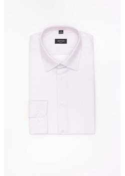 KOSZULA CORSINI 3304T DŁUGI RĘKAW SLIM FIT BEŻOWA Z BAWEŁNĄ ze sklepu Recman w kategorii Koszule męskie - zdjęcie 186532835
