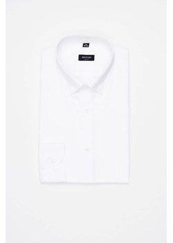 KOSZULA VERSONE 3308C DŁUGI RĘKAW SLIM FIT BIAŁA Z BAWEŁNĄ ze sklepu Recman w kategorii Koszule męskie - zdjęcie 186533395