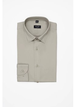 KOSZULA VERSONE 3308C DŁUGI RĘKAW SLIM FIT ZIELONA Z BAWEŁNĄ ze sklepu Recman w kategorii Koszule męskie - zdjęcie 186533399