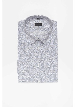 KOSZULA COLINE 3311D DŁUGI RĘKAW SLIM FIT NIEBIESKA Z BAWEŁNY ze sklepu Recman w kategorii Koszule męskie - zdjęcie 186533415