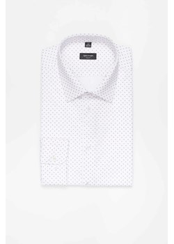 KOSZULA CORSINI 3326E DŁUGI RĘKAW SLIM FIT BIAŁA Z BAWEŁNĄ ze sklepu Recman w kategorii Koszule męskie - zdjęcie 186533768
