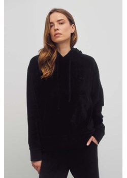 BLUZA DAMSKA WELUR BLACK ze sklepu Jemiol w kategorii Bluzy damskie - zdjęcie 186535308