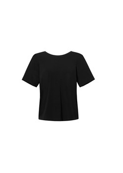 T-SHIRT DAMSKI BAMBOO V BLACK ze sklepu Jemiol w kategorii Bluzki damskie - zdjęcie 186535649
