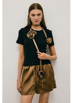 SZALIK ROSE GOLD CHOCO - id: 7590 - marki Jemiol - 186535846 SZALIK ROSE GOLD CHOCO ze sklepu Jemiol w kategorii Szaliki i chusty damskie - zdjęcie 186535846