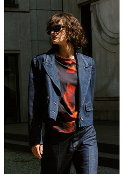 ŻAKIET DAMSKI SIENNA JAPANESE DENIM ze sklepu Jemiol w kategorii Marynarki damskie - zdjęcie 186536238
