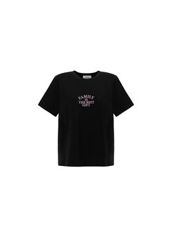 T-SHIRT DAMSKI FAMILY BLACK ze sklepu Jemiol w kategorii Bluzki damskie - zdjęcie 186536767
