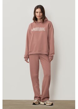 BLUZA DAMSKA Z KAPTUREM VINTAGE DUSTY PINK ze sklepu Jemiol w kategorii Bluzy damskie - zdjęcie 186537289