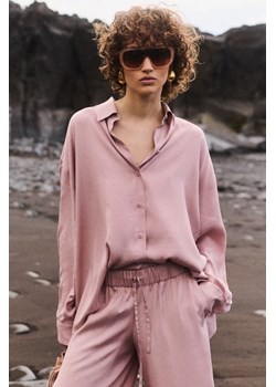 KOSZULA DAMSKA MYKONOS DUSTY PINK ze sklepu Jemiol w kategorii Koszule damskie - zdjęcie 186537515
