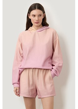 BLUZA DAMSKA Z KAPTUREM OMBRE PINK ze sklepu Jemiol w kategorii Bluzy damskie - zdjęcie 186537959