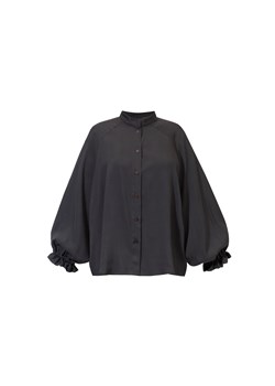 BLUZKA DAMSKA ROMA DARK CHOCO ze sklepu Jemiol w kategorii Koszule damskie - zdjęcie 186538129