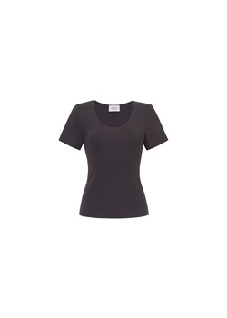 T-SHIRT DAMSKI RIB CHOCO - id: 8300 - marki Jemiol - 186538879 T-SHIRT DAMSKI RIB CHOCO ze sklepu Jemiol w kategorii Bluzki damskie - zdjęcie 186538879