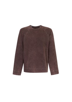 LONGSLEEVE MĘSKI WASHED CHOCO ze sklepu Jemiol w kategorii Bluzy męskie - zdjęcie 186539146