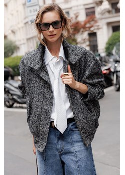 KURTKA DAMSKA SCOTLAND HERRINGBONE NAVY BLUE - id: 8410 - marki Jemiol - 186539367 KURTKA DAMSKA SCOTLAND HERRINGBONE NAVY BLUE ze sklepu Jemiol w kategorii Kurtki damskie - zdjęcie 186539367