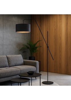 Elegancka lampa stojąca na wysięgniku do salonu BILBAO VELUR ze sklepu Lysne w kategorii Lampy podłogowe - zdjęcie 186540118