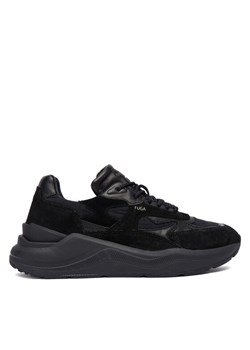 Sneakersy D.A.T.E. Fuga Shiny W431-FG-SH Czarny ze sklepu eobuwie.pl w kategorii Buty sportowe damskie - zdjęcie 186540905