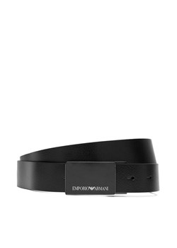 Pasek Męski Emporio Armani Y4S427 YTU7J 84372 Czarny ze sklepu eobuwie.pl w kategorii Paski męskie - zdjęcie 186540928