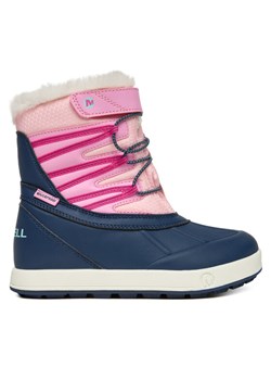 Merrell Śniegowce Snow Bank 5 MK168434 Różowy ze sklepu MODIVO w kategorii Buty zimowe dziecięce - zdjęcie 186541386