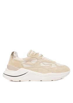 D.A.T.E. Sneakersy Fuga Shiny W431-FG-SH Beżowy ze sklepu MODIVO w kategorii Buty sportowe damskie - zdjęcie 186541435