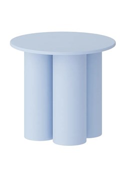 Niebieska stylowa ława 80 cm W8-W81 ze sklepu Edinos.pl w kategorii Stoliki kawowe - zdjęcie 186543335