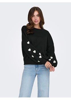 ONLY Bluza w kolorze czarnym - id: 17604557 - marki ONLY - 186544107 ONLY Bluza w kolorze czarnym ze sklepu Limango Polska w kategorii Bluzy damskie - zdjęcie 186544107