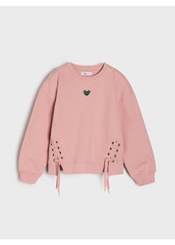 Sinsay - Bluza crewneck - różowy ze sklepu Sinsay w kategorii Bluzy dziewczęce - zdjęcie 186544928