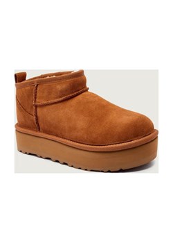 UGG Śniegowce CLASSIC ULTRA MINI PLATFORM | z dodatkiem wełny | zamsz ze sklepu Gomez Fashion Store w kategorii Buty zimowe dziecięce - zdjęcie 186545216