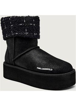 Karl Lagerfeld Śniegowce THERMO | zamsz ze sklepu Gomez Fashion Store w kategorii Śniegowce damskie - zdjęcie 186545285