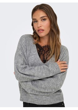 ONLY Sweter w kolorze szarym ze sklepu Limango Polska w kategorii Swetry damskie - zdjęcie 186546447