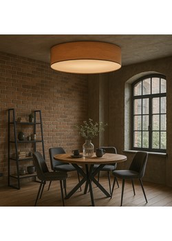Duży plafon sufitowy z abażurem o średnicy 100 cm MEDINA ECO fi - 100 cm ze sklepu Lysne w kategorii Lampy sufitowe - zdjęcie 186547196