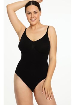 Julimex bezszwowe body wyszczuplające czarne 421 Seamless, Kolor czarny, Rozmiar 2XL, Julimex ze sklepu Intymna w kategorii Body damskie - zdjęcie 186547327