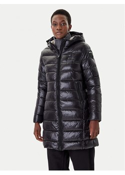 Blauer Płaszcz przejściowy 25WBLDK02069 Czarny Regular Fit ze sklepu MODIVO w kategorii Płaszcze damskie - zdjęcie 186548138