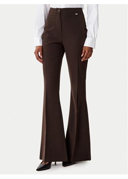 Artigli Spodnie materiałowe ACPA003191 Brązowy Regular Fit ze sklepu MODIVO w kategorii Spodnie damskie - zdjęcie 186548315