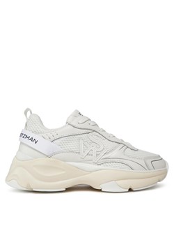 Sneakersy Stuart Weitzman Trainer SH318 Biały ze sklepu eobuwie.pl w kategorii Buty sportowe damskie - zdjęcie 186548685