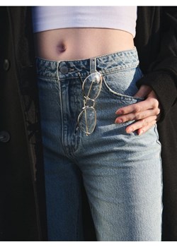 Sinsay - Okulary - złoty ze sklepu Sinsay w kategorii Okulary zerówki damskie - zdjęcie 186548775