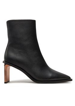 Calvin Klein Botki Ankle Boot 70 Lth HW0HW02092 Czarny ze sklepu MODIVO w kategorii Botki - zdjęcie 186549197