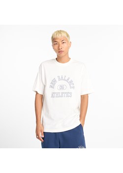 Koszulka męska New Balance MT43504SST – biała ze sklepu New Balance Poland w kategorii T-shirty męskie - zdjęcie 186549396