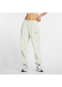 Spodnie damskie New Balance WP43500NUM – miętowe ze sklepu New Balance Poland w kategorii Spodnie damskie - zdjęcie 186549398